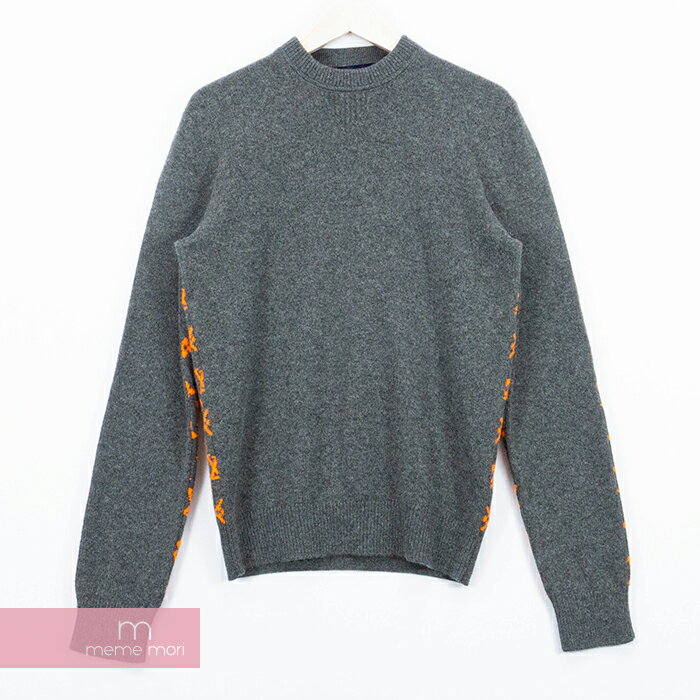 【楽天市場】LOUIS VUITTON 2019AW Half and Half Monogram Crewneck Knit HGN41WIXW ルイヴィトン ハーフアンドハーフモノグラム ...