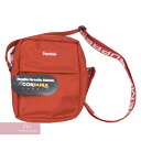 【全品P10倍&7%OFF！11/10まで】Supreme 2018SS Cordura Ripstop Nylon Shoulder Bag シュプリーム コーデュラリップストップナイロンショルダーバッグ ポーチ かばん レッド プレゼント ギフト【191006】【gs】