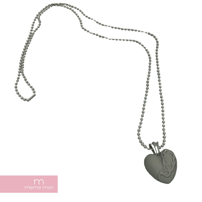 CHROME HEARTS 2023SS Silicone Rubber Heart Neckl