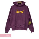 Drew House 2021AW Scribble Hoodie Berry ドリューハウス スクライブルフーディ ベリー プルオーバーパーカー 刺繍ロゴ パープル サイズS 【220218】【新古品】【me04】 1