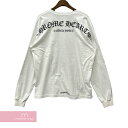 CHROME HEARTS Fuck You L/S Tee クロムハーツ ファックユーロングスリーブTシャツ 長袖カットソー ロンT アーチロゴバックプリント ホワイト サイズXL 