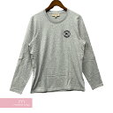 バーバリー Tシャツ メンズ BURBERRY Emblem Long Sleeve T-Shirt 8004255 バーバリー エンブレムロングスリーブTシャツ ロンT 長袖カットソー グレー サイズM 【240317】【新古品】【me04】