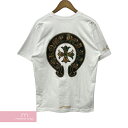 【BIG PRICE OFF】CHROME HEARTS Camo Horseshoe Tee クロムハーツ カモホースシューTシャツ 半袖カットソー ポケT プリント カモフラージュ柄 迷彩 ホワイト サイズM【240427】【新古品】【me04】