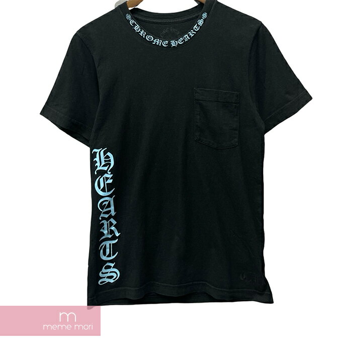 BIG PRICE OFFCHROME HEARTS Neck Logo Tee ϡ ͥåT Ⱦµåȥ ݥT ץ ֥å S240504ۡ-Bۡme04