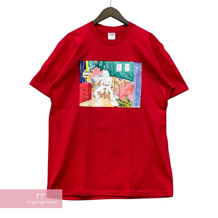 楽天meme moriSupreme 2018AW Bedroom Tee シュプリーム ベッドルームTシャツ 半袖カットソー プリント レッド サイズM【220717】【新古品】【me04】