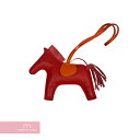 HERMES Rodeo Charm MM エルメス ロデオチャーム アクセサリー バッグチャーム レッド×オレンジ 【231229】【中古-A】【me04】