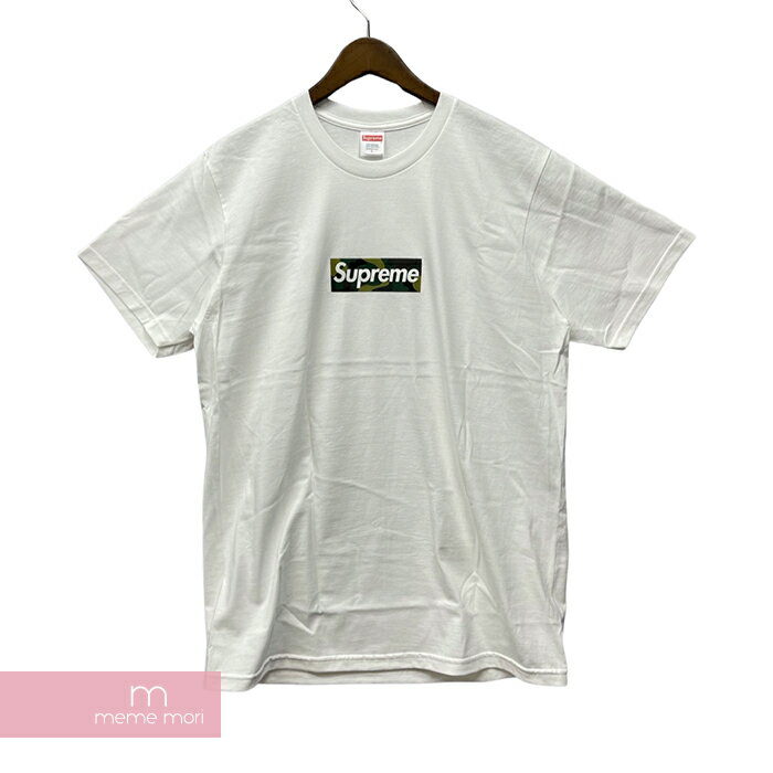 Supreme 2023AW Box Logo Tee White シュプリーム ボックスロゴTシャツ ホワイト 半袖カットソー 迷彩 Camo Box ホワイト サイズXL 【240312】【新古品】【me04】