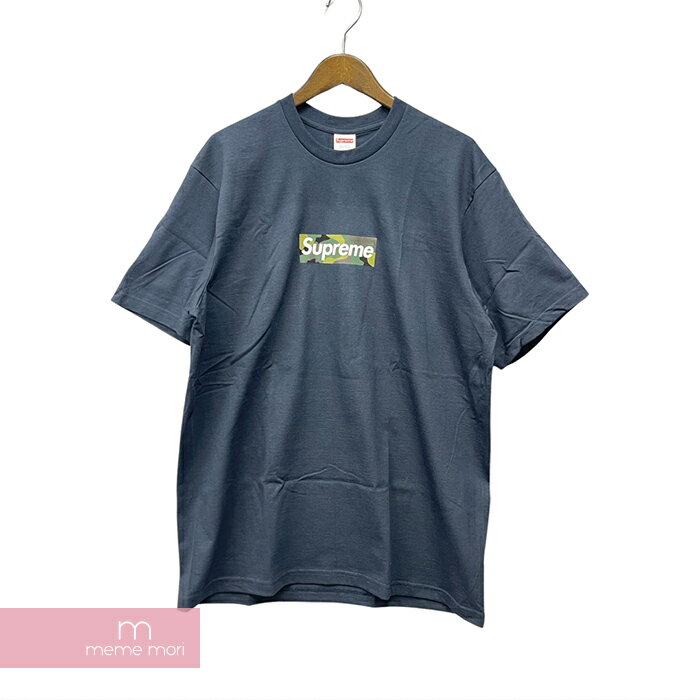 Supreme 2023AW Box Logo Tee Black シュプリーム ボックスロゴTシャツ ブラック 半袖カットソー 迷彩 Camo Box ブラック サイズL 【240114】【新古品】【me04】