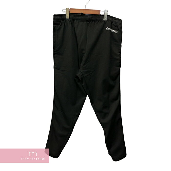 CHROME HEARTS×MATTY BOY Track Pants クロムハーツ×マッティボーイ トラックパンツ チョンパー サイドライン 裾ボタン ブラック サイズXL 