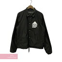 CHROME HEARTS×Dover Street Market Varsity Coach Jacket クロムハーツ×ドーバーストリート バーシティコーチジャケット ブルゾン クロスボールボタンプリント ブラック サイズL 