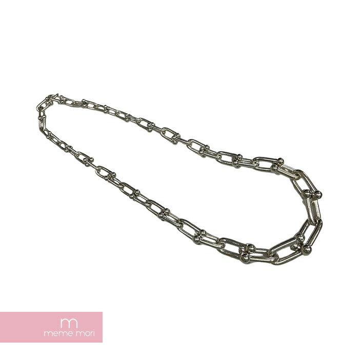 【BIG PRICE OFF】TIFFANY&Co. HardWear Graduated Link Necklace ティファニー ハードウェア グラジュエイテッドリンクネックレス アクセサリー Ag925 シルバー 【240209】【中古-B】【me04】