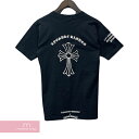 CHROME HEARTS Back Cross Himuro Kyosuke Print Tee クロムハーツ バッククロス氷室京介プリントTシャツ 半袖カットソー ポケT ロゴプリント ブラック サイズS 