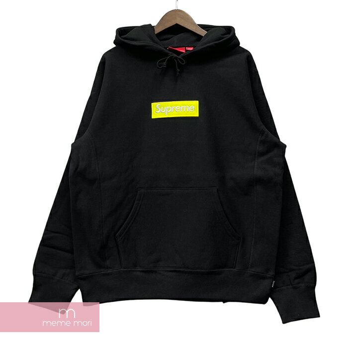 シュプリーム Supreme 2017AW Box Logo Hooded Sweatshirt シュプリーム ボックスロゴフーデッドスウェットシャツ プルオーバーパーカー ブラック サイズM【220613】【新古品】【me04】