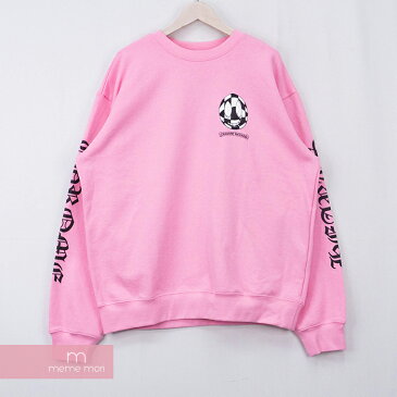 【SALE】CHROME HEARTS×MATTY BOY 2019AW PPO VANITY AFFAIR SWTSHRT クロムハーツ×マッティボーイ バニティーアフェアスウェット トレーナー Matt DiGiacomo ピンク サイズXL 【200929】【新古品】【me04】