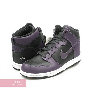 【GWセール】NIKE×fragment design 2010AW DUNK HIGH Beijing 407920-025 ナイキ×フラグメントデザイン ダンクハイ 北京 ハイカットスニーカー 裏ダンク ブラック×パープル サイズUS10(28cm)【210415】【新古品】【me04】