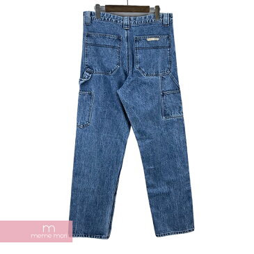 CHROME HEARTS Denim Pants クロムハーツ デニムパンツ ジーンズ カーペンター クロスボール インディゴ サイズ33【210724】【中古-A】【me04】
