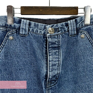 CHROME HEARTS Denim Pants クロムハーツ デニムパンツ ジーンズ カーペンター クロスボール インディゴ サイズ33【210724】【中古-A】【me04】