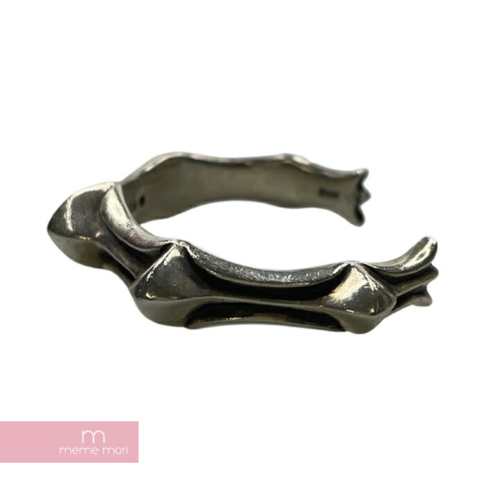 CHROME HEARTS Waxed Cuff Punk Bangle クロムハーツ ワックスカフパンクバングル ブレスレット アクセサリー シルバー 926 【211119】【中古-B】【me04】