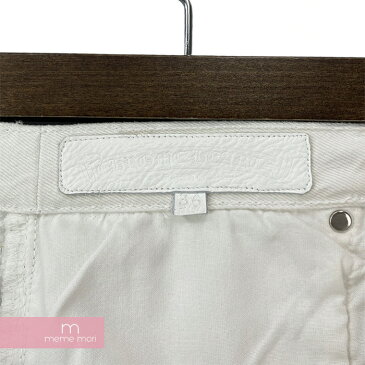 CHROME HEARTS Denim Pants クロムハーツ デニムパンツ ジーンズ レオパードクロスパッチ ハラコ リーバイスボディ ホワイト サイズ36【220805】【中古-B】【me04】