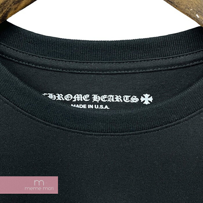 CHROME HEARTS×MATTY BOY 2022SS Stay Fast L/S Tee クロムハーツ×マッティボーイ ステイファーストロングスリーブTシャツ 長袖カットソー ロンT 胸ポケット ロゴプリント 99eyes チョンパー ブラック サイズL 【220613】【新古品】【me04】