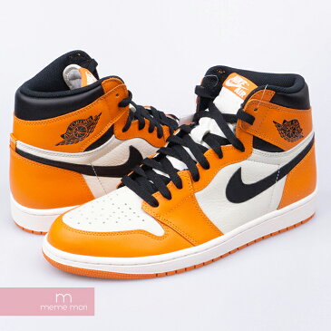 【全品15%OFF&クーポン！】NIKE 2016AW AIR JORDAN1 RETRO HI OG SHATTERED BACKBOARD AWAY 555088-113 ナイキ エアジョーダン1 シャッタードバックボードアウェイ ハイカットスニーカー オレンジ×ホワイト サイズUS10.5(28.5cm)【200602】【新古品】