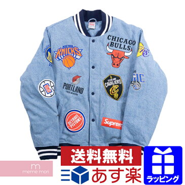 【全品10%OFFクーポン配布中！楽天スーパーSALE！12/11(火)01:59まで】Supreme×NIKE 2018SS NBA Teams Warm-Up Jacket シュプリーム×ナイキ NBAチームウォームアップジャケット インディゴ クリスマス ギフト プレゼント