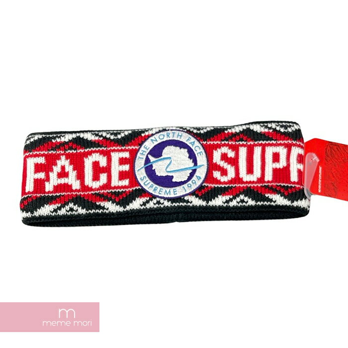 Supreme×THE NORTH FACE 2017SS Trans Antarctica Expedition Headband シュプリーム×ノースフェイス トランスアンタークティカエクスペディションヘッドバンド ヘアバンド レッド 【220530】【新古品】【me04】