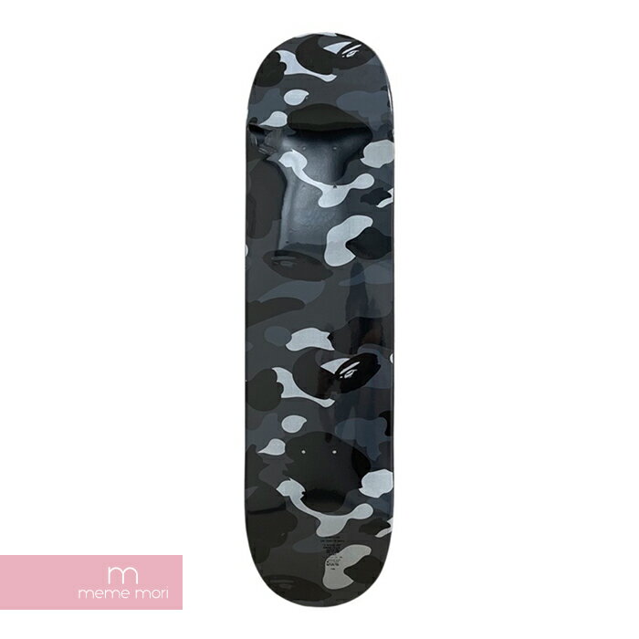 【取り寄せ商品】A BATHING APE 2018SS City Camo Skateboard Deck Black 001GDE201194X アベイシングエイプ シティーカモスケートボードデッキ Glow in the dark 蓄光 スケボー 板 インテリア ブラック×グレー【220724】【新古品】【me04】