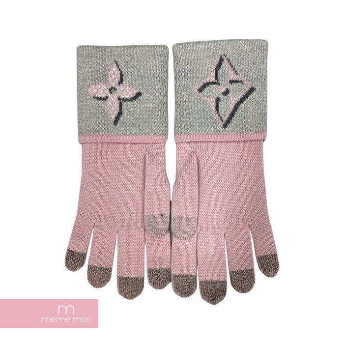 LOUIS VUITTON 2019AW Gon Giant Pop monogram Gloves M73904 륤ȥ 󥸥㥤ȥݥåץΥ॰  Ǻ  饤ȥԥ󥯡ߥ졼 231117ۡ-Aۡme04