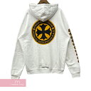 CHROME HEARTS Yellow CH Plus Hoodie クロムハーツ イエローCHプラスフーディ プルオーバーパーカー バックプリント クロスプリント 袖プリント ホワイト×マスタード サイズXXL