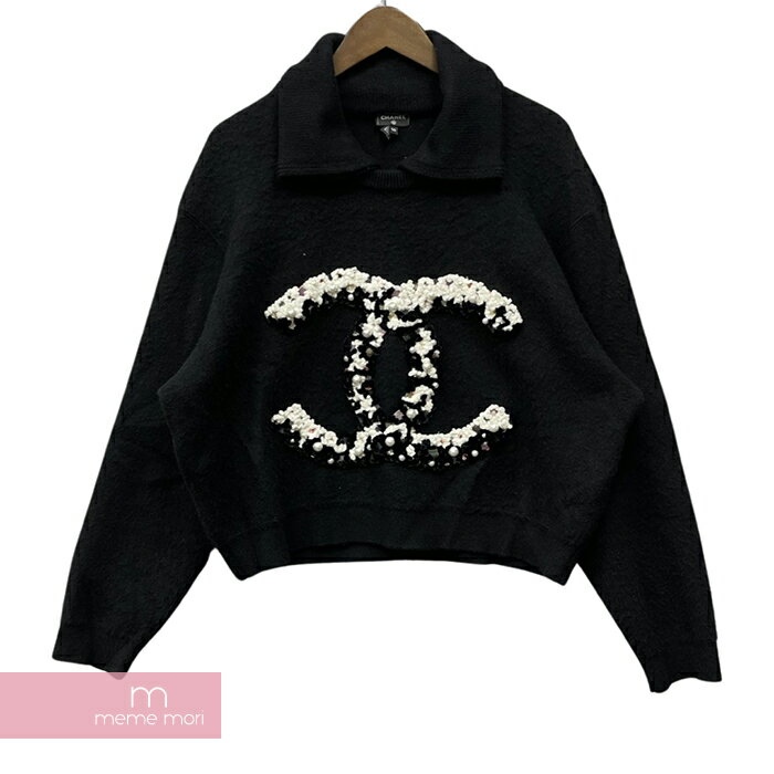 BIG PRICE OFFCHANEL Cashmere Sweater P73253K10535 ͥ ߥ䥻 ˥å ޡ  ߸դ ѡ ֥å 50231125ۡ-Aۡme04