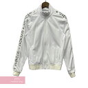 【BIG PRICE OFF】GIVENCHY Track Jacket BW301Q300P ジバンシィ トラックジャケット ジップブルゾン サイドライン 袖ロゴ メタルロゴ スター ホワイト サイズ38【231128】【中古-B】【me04】