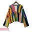 The Elder Statesman Multi Color Sweater  ƥĥޥ ޥ顼 ˥å ߥ 硼Ⱦ ޥ顼 M/L230226ۡ-B