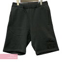 クロムハーツ CHROME HEARTS GRP Y NOT Sweat Shorts クロムハーツ ワイノットスウェットショーツ ショートパンツ ハーフパンツ レザートリプルクロスパッチ シルバープレート ブラック サイズXL【231220】【新古品】【me04】