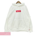 Supreme 2021AW Box Logo Hooded Sweatshirt White シュプリーム ボックスロゴフーデッドスウェットシャツ プルオーバーパーカー ホワイト サイズXL【220904】【新古品】【me04】