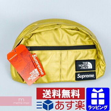 【全品15%OFF&クーポン！】Supreme×THE NORTH FACE 2018SS Metallic Roo II Lumbar Pack シュプリーム×ノースフェイス ルー2ランバーパック メタリックウエストバッグ ボディバッグ ポーチ ゴールド【200402】【新古品】