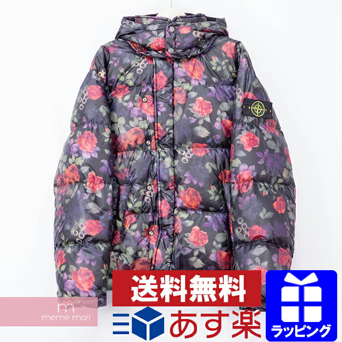 Supreme×Stone Island 2017AW Lamy Cover Stampato Puffy Jacket シュプリーム×ストーンアイランド ラミーカバースタンパトパフィージャケット ダウン ブラック サイズM 【200507】【中古-A】