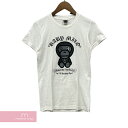 CHROME HEARTS×A BATHING APE Baby Milo Tee クロムハーツ×アベイシングエイプ ベイビーマイロTシャツ 半袖カットソー ロゴプリント ホワイト サイズXS【231024】【中古-A】【me04】