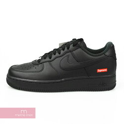 Supreme×NIKE AIR FORCE 1 LOW SUPREME CU9225-001 シュプリーム×ナイキ エアフォース1 ローカットスニーカー ブラック【210514】【新古品】【me04】