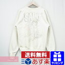 SAINT Mxxxxxx 2021SS Crew Sweat SM-S21-0000-013 セントマイケル クルースウェット クルーネック トレーナー ダメージ・ヴィンテージ加工 オフホワイト サイズM【210228】【新古品】【me04】