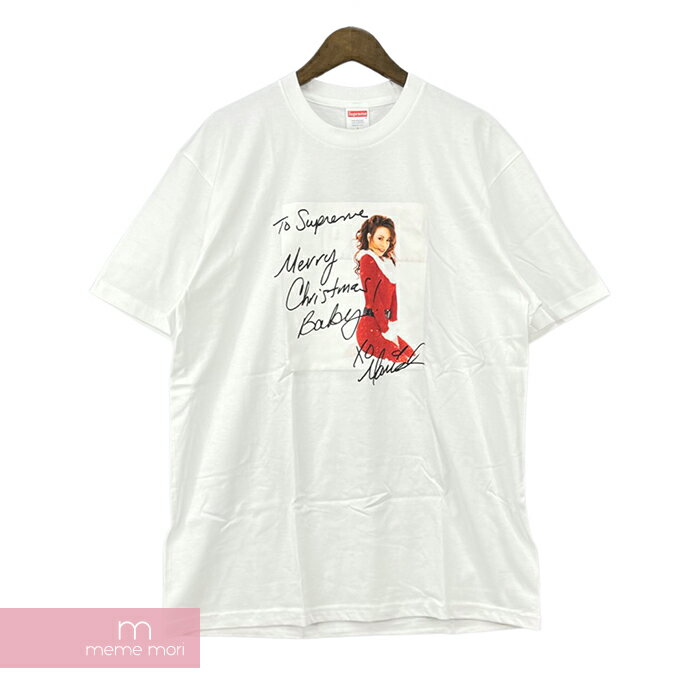 Supreme 2020AW Mariah Carey Tee シュプリーム マライアキャリーTシャツ フォトプリント 半袖 カットソー ホワイト サイズL【210716】【新古品】【me04】