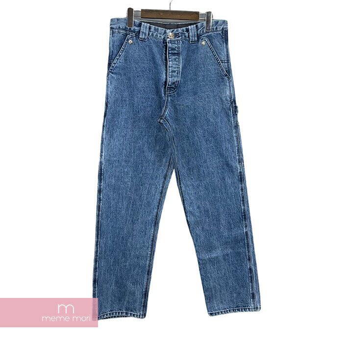 CHROME HEARTS Denim Pants クロムハーツ デニムパンツ ジーンズ カーペンター クロスボール インディゴ サイズ33【210724】【中古-A】【me04】