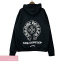 【BIG PRICE OFF】CHROME HEARTS Los Angeles Horseshoe Pullover Hoodie クロムハーツ ロサンゼルスホースシュープルオーバーフーディ パーカー LA限定 ブラック サイズM【240402】【新古品】【me04】