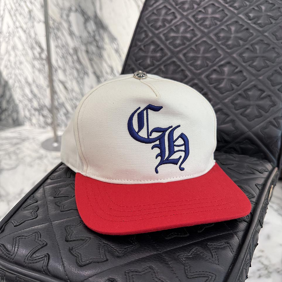 CHROME HEARTS Trico Color CH Logo Embroidery Tru