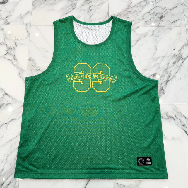 CHROME HEARTS Mesh Warm Up Jersey Size XL クロムハーツ メッシュウォームアップジャージー タンクトップ CHロゴプリン...