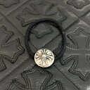 CHROME HEARTS CROSS BALL HAIR BAND クロムハーツ クロスボール ヘアバンド ヘアゴム CHプラス シルバー925 シルバー【250908】【中古-A】