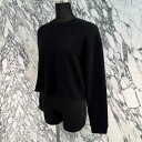 CHROME HEARTS Y NOT Vertical Logo Cropped Sweat Shirt Size S クロムハーツ ワイノット ヴァーティカ...