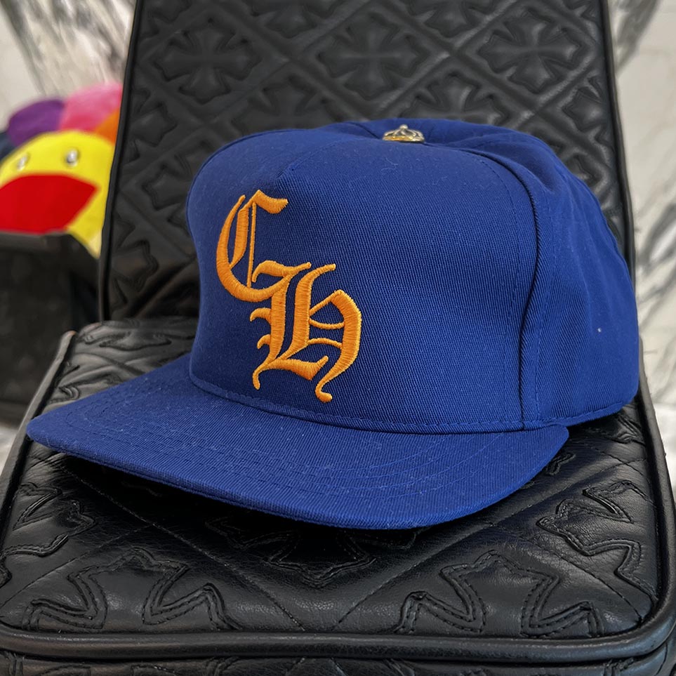 CHROME HEARTS CH Logo Embroidery Trucker Cap Siz