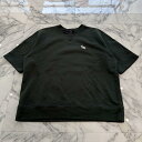 CHROME HEARTS Y NOT SLO RIDE Sweat Tee Size XL クロムハーツ ワイノット スローライド スウェット Tシャツ 半袖カットソー ロゴ刺繍 シルバープレート カーキグリーン×ホワイト サイズM【250824】【中古-B】
