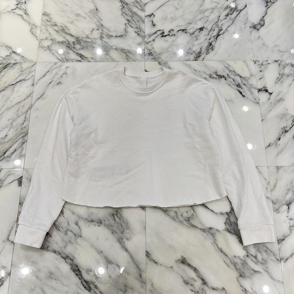 CHROME HEARTS Y NOT Vertical Logo Cropped Sweat Shirt Size M ϡ 磻Υå ƥ...